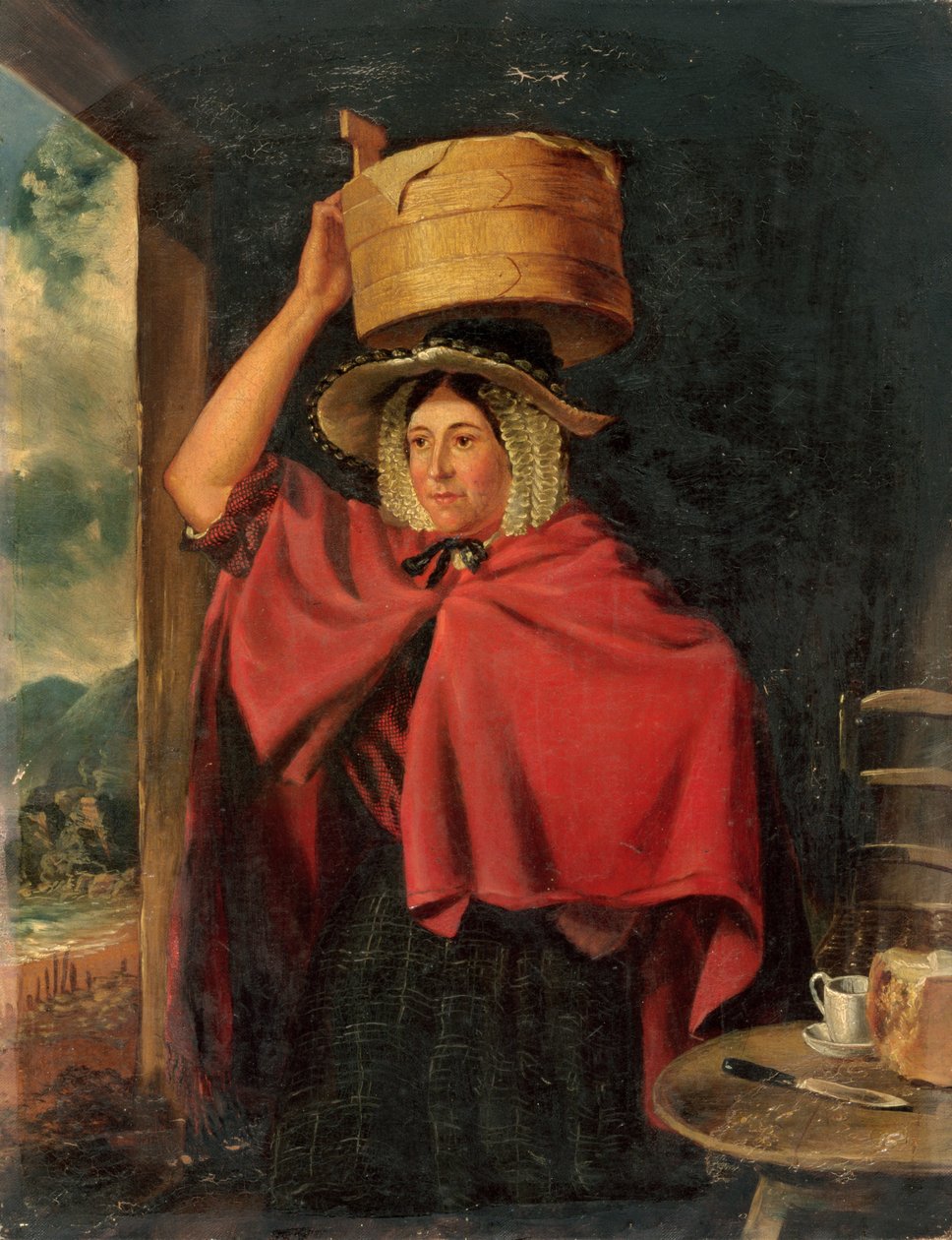 Welsh Cocklewoman, 1888 av James Flewitt Mullock