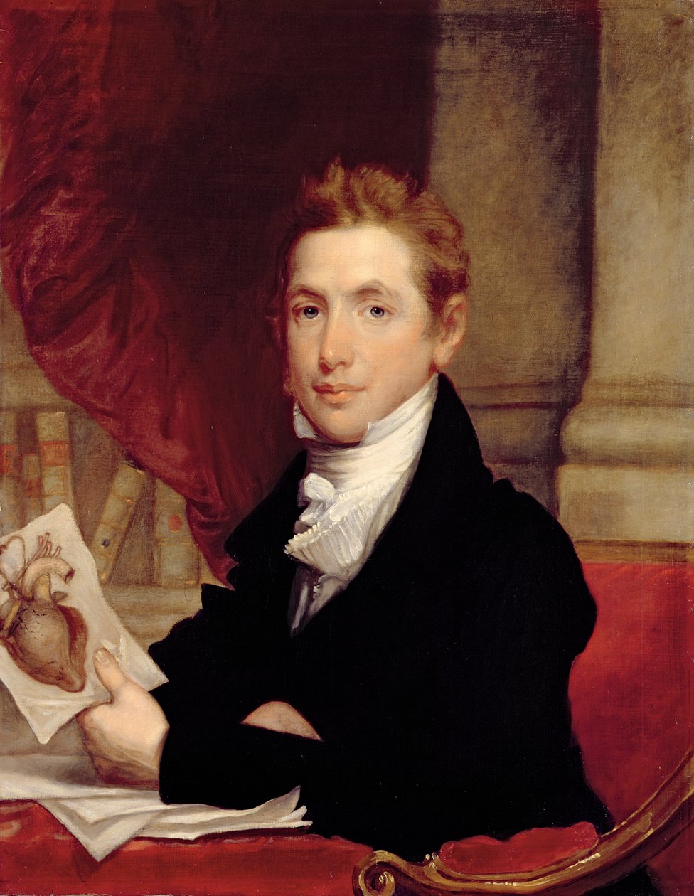 Portrett av doktor John Collins Warren av James Frothingham