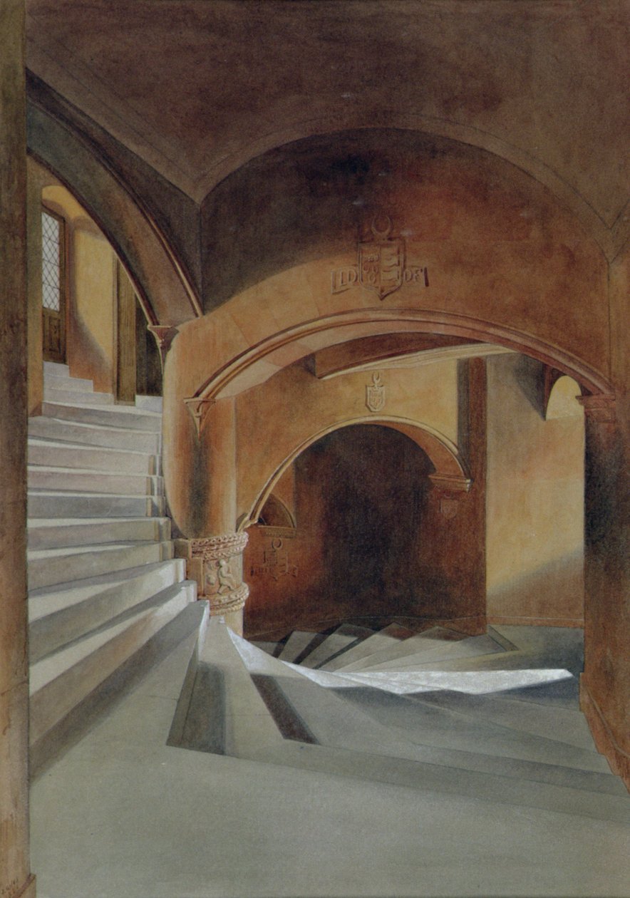 Trappen i Fyvie Castle av James Giles