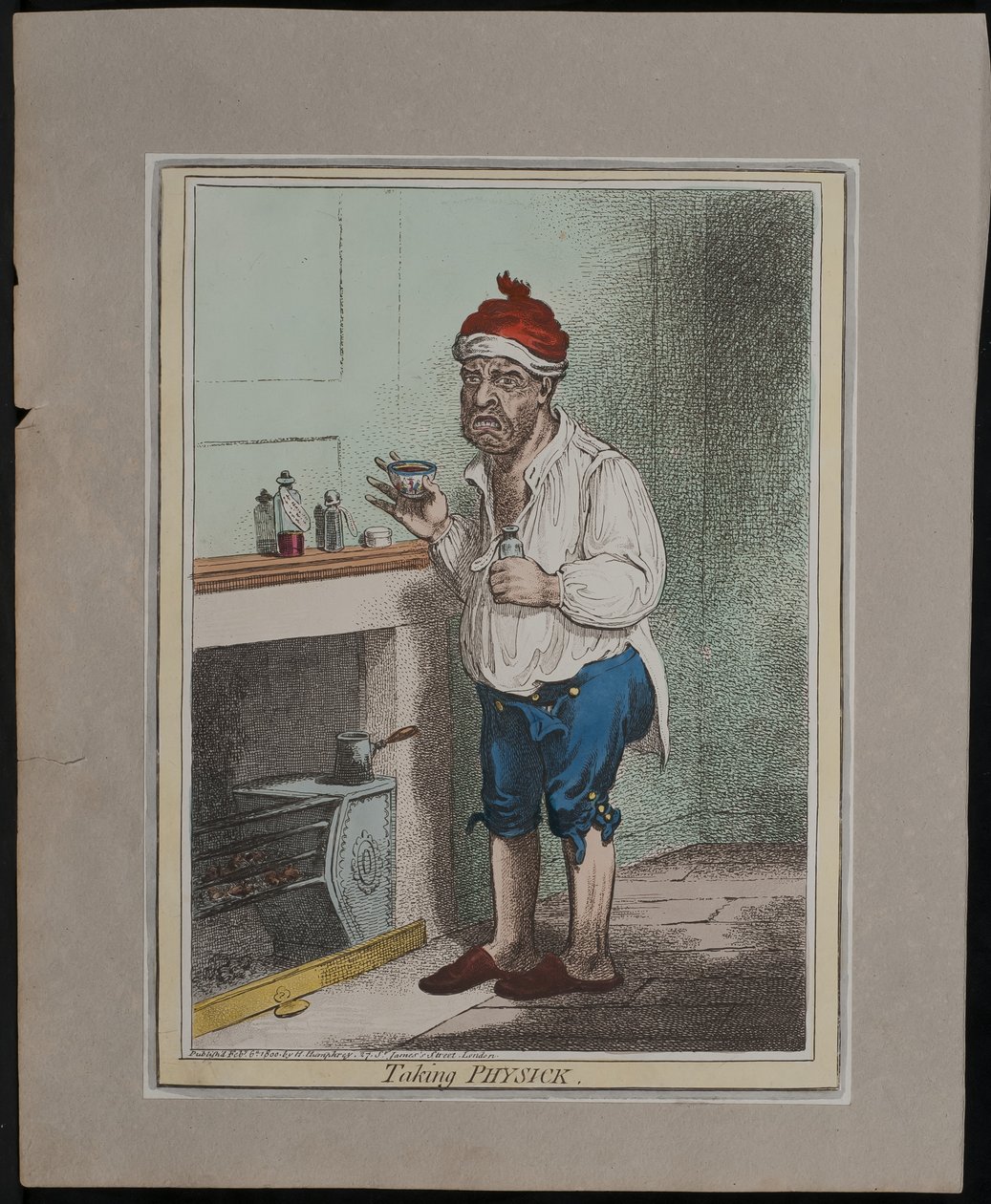 Tar Physick, 1800 av James Gillray
