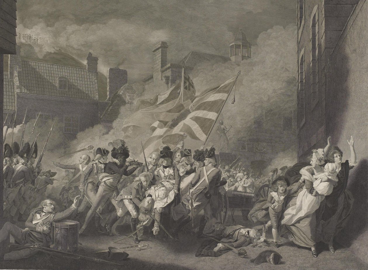 Major Peirsons død av James Heath