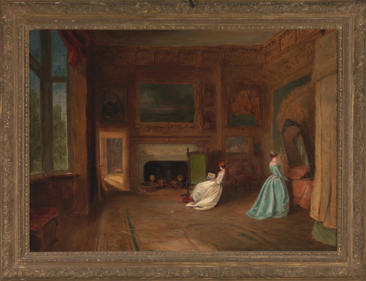 Lady Betty Germain -soverommet i Knole, Kent av James Holland
