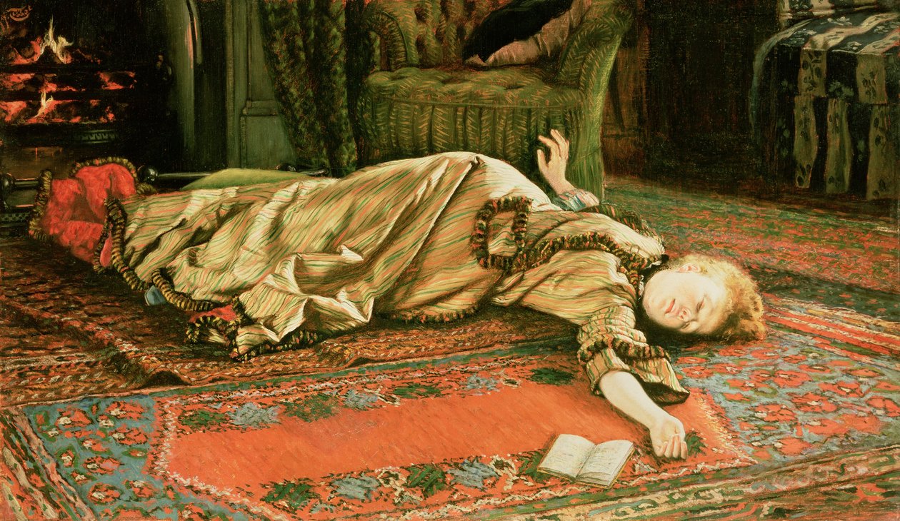 Forlatt, ca. 1881-2 (panel) av James Jacques Joseph Tissot