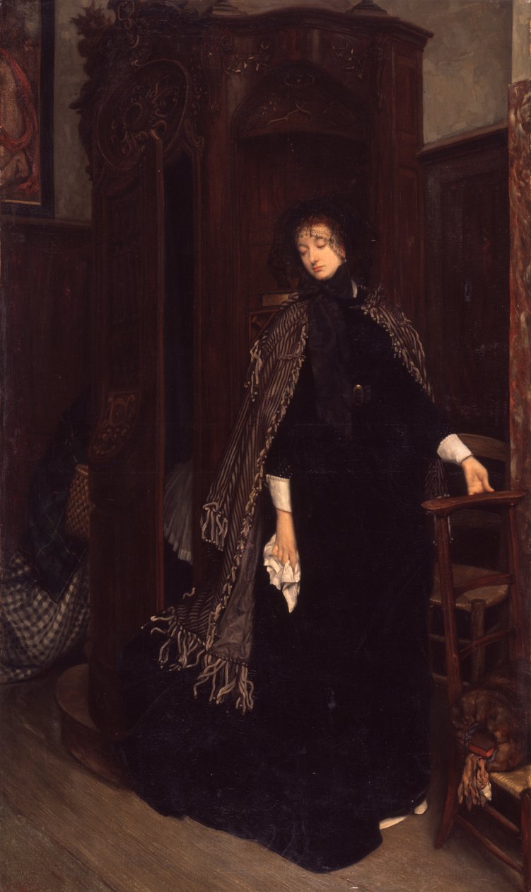 I kirken, 1865 av James Jacques Joseph Tissot