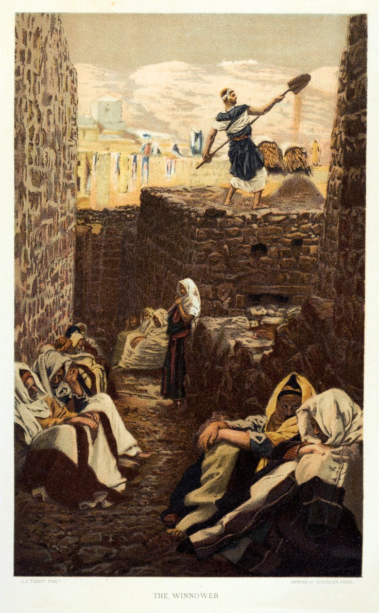 Vinneren, Saint Matthew - Kapittel 3 - Bibelen av James Jacques Joseph after Tissot
