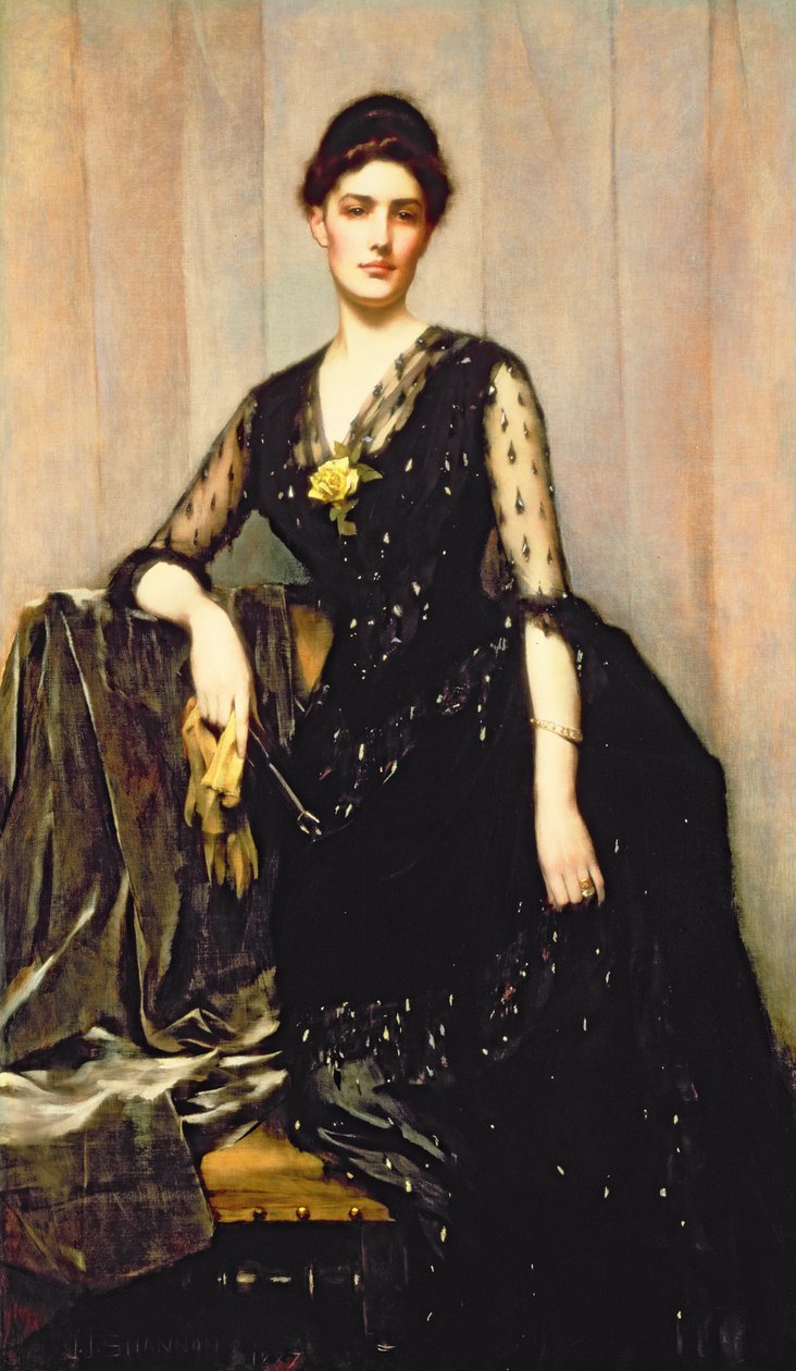 Portrett av fru Agnes Williamson av James Jebusa Shannon