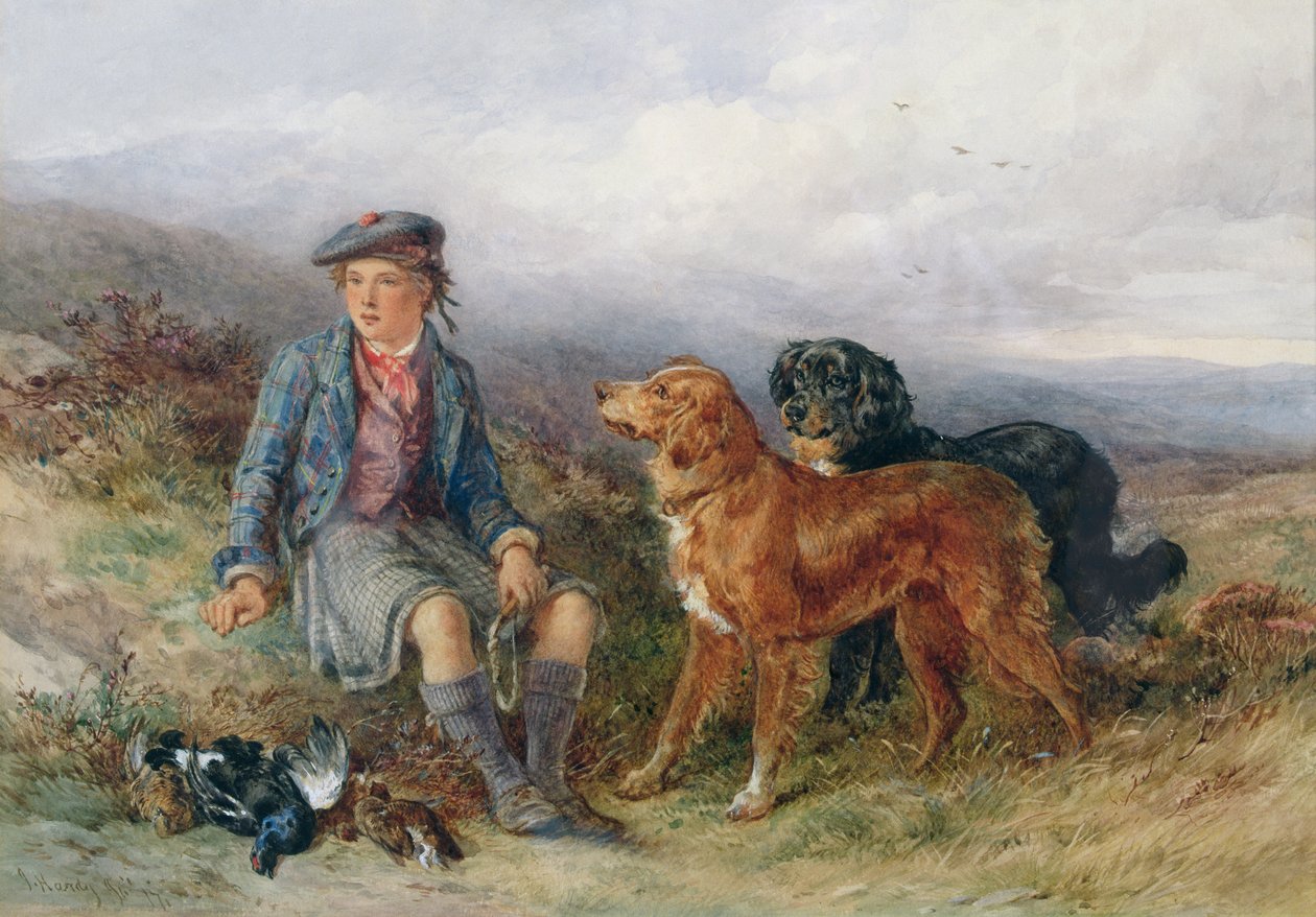 The Young Ghillie, 1871 av James Jnr Hardy