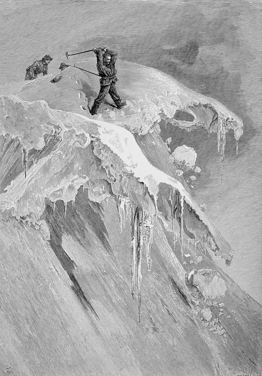 The Summit of the Moming Pass i 1864, fra 