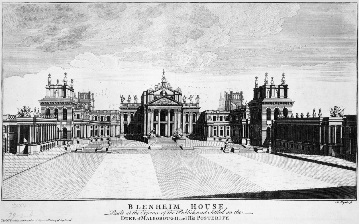 Blenheim slott av James Mynde