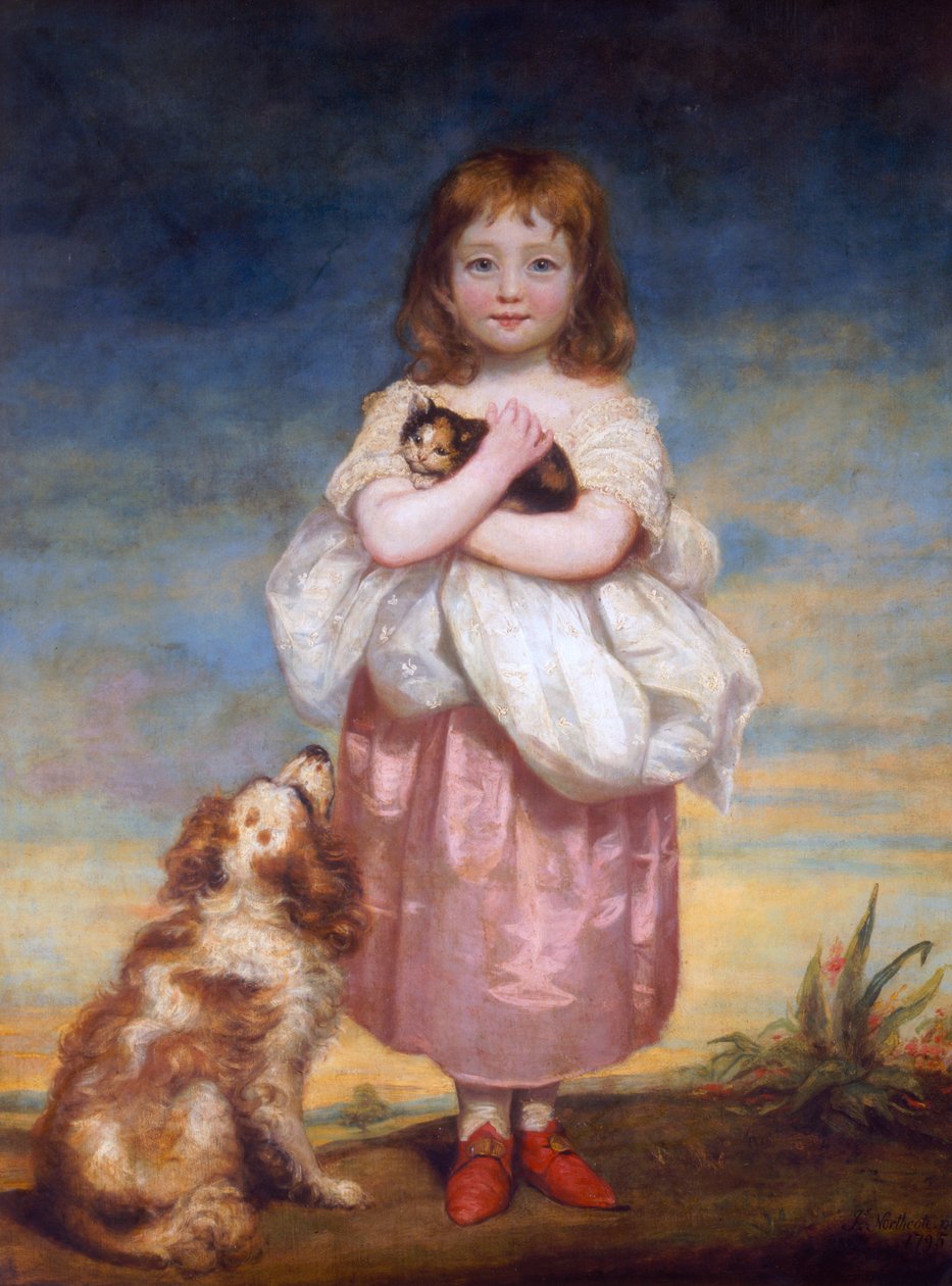 Et barn, 1795 av James Northcote