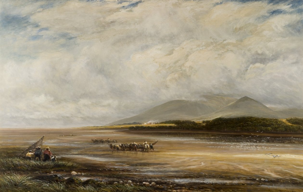 Solway, Criffel i det fjerne av James Orrock