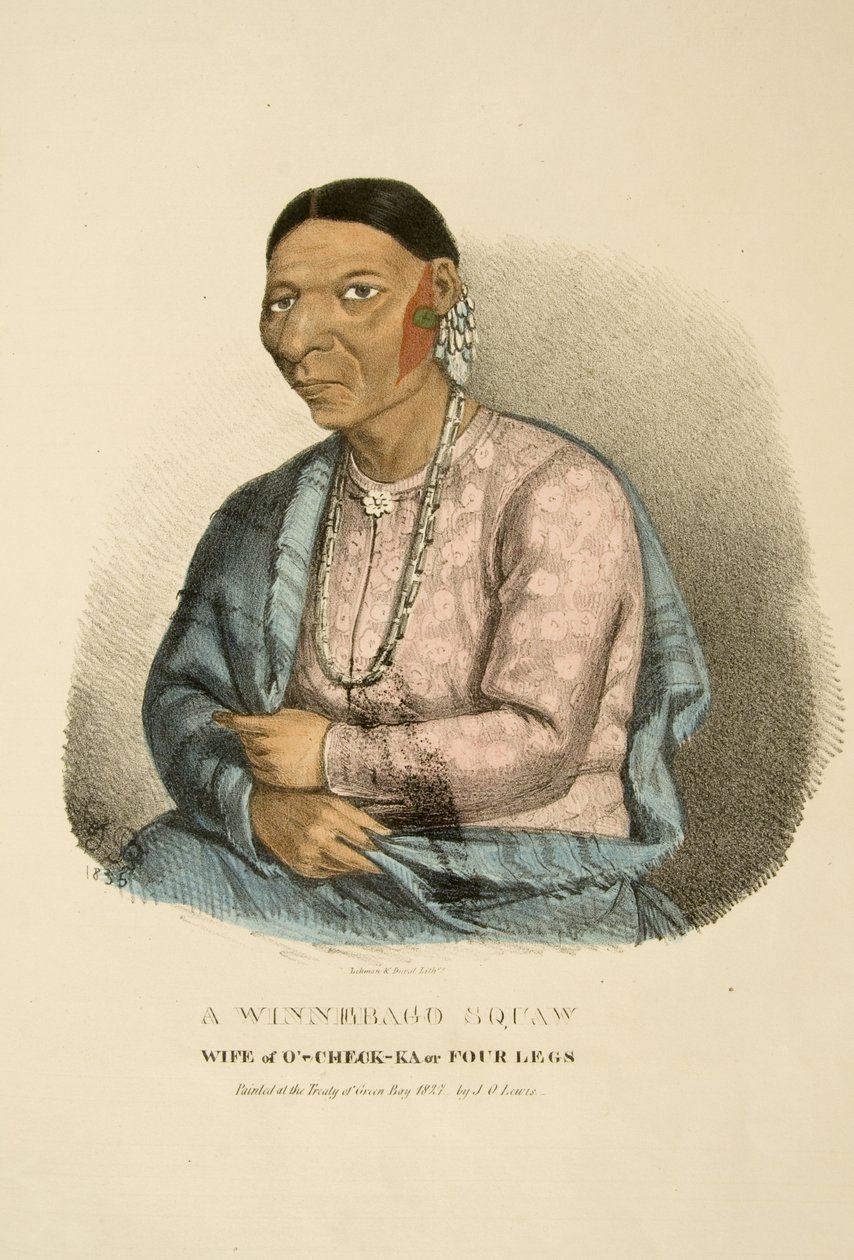 En Winnebago Squaw av James Otto Lewis