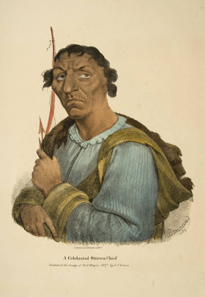 En berømt Ottawa-sjef av James Otto Lewis
