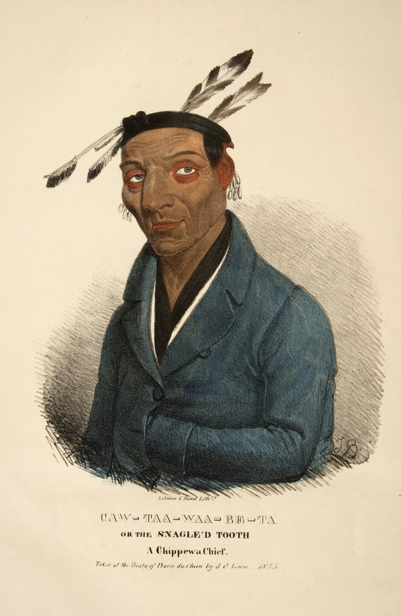 Caw-taa-waa-be-ta eller Snaglet Tooth av James Otto Lewis