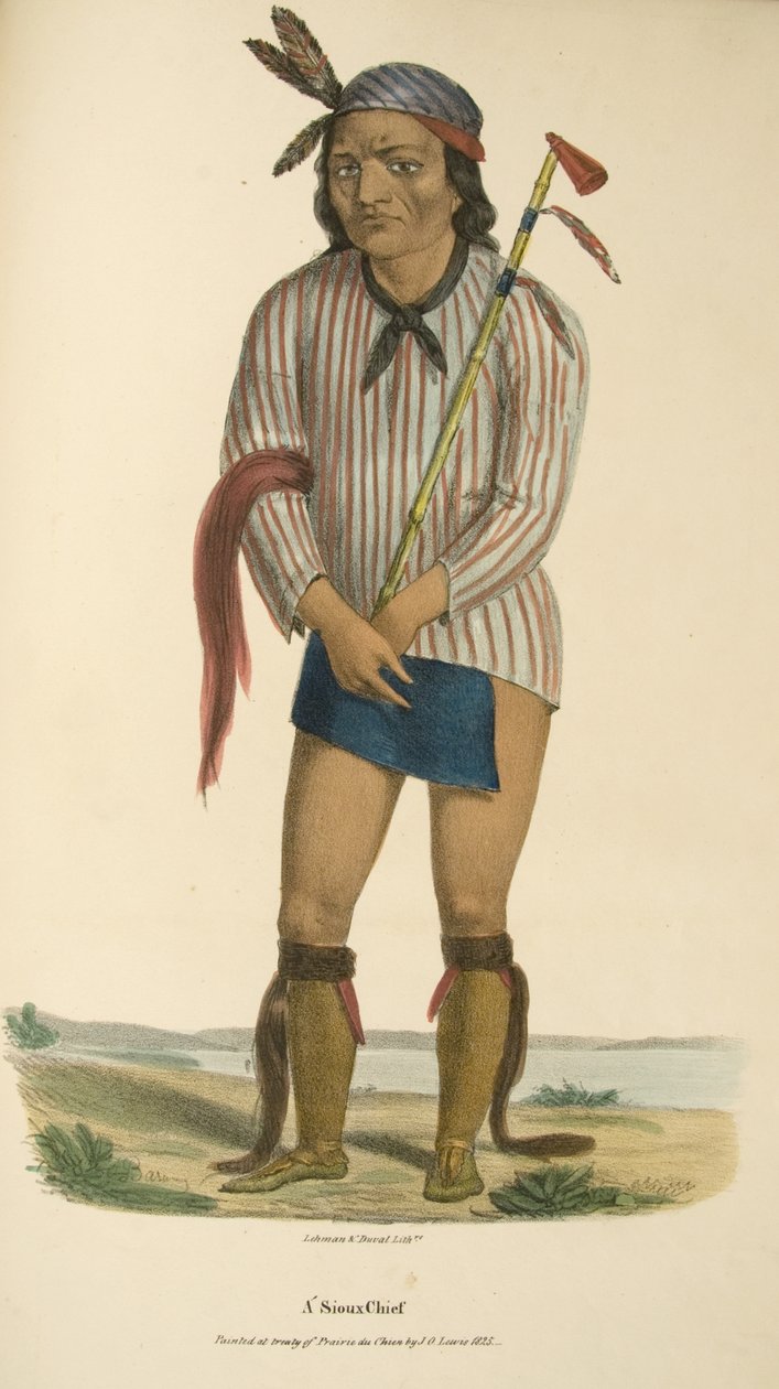 Sioux-sjef av James Otto Lewis