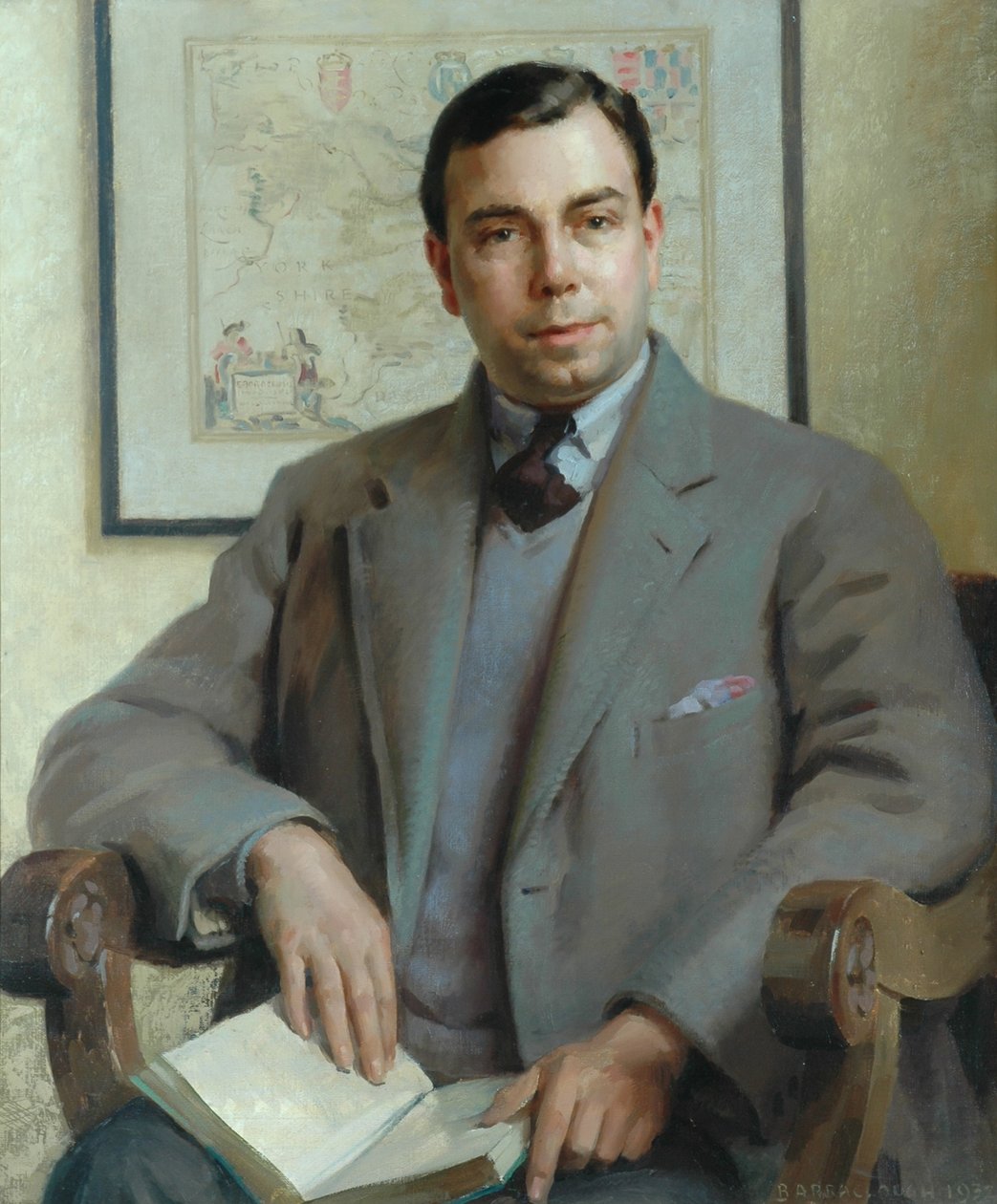 J.B. Priestley, 1932 av James P. Barraclough