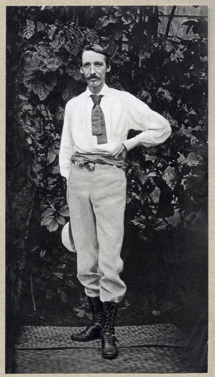 Robert Louis Stevenson, 1889 av James Patrick