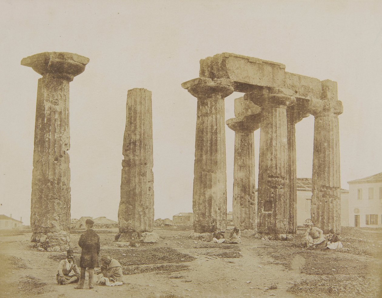 Apollon -tempelet i Korint av James Robertson
