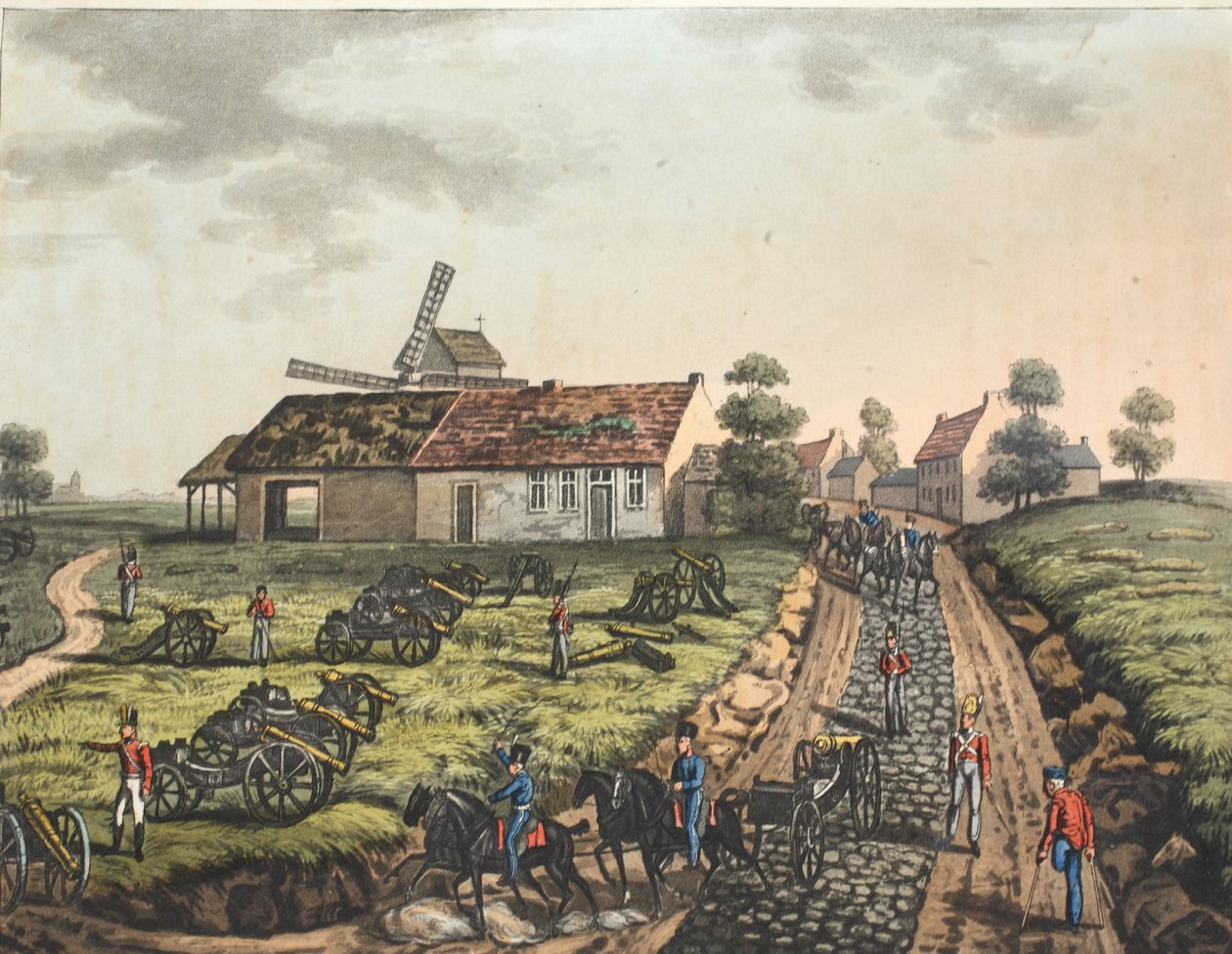 En del av landsbyen Mont St Jean av James Rouse