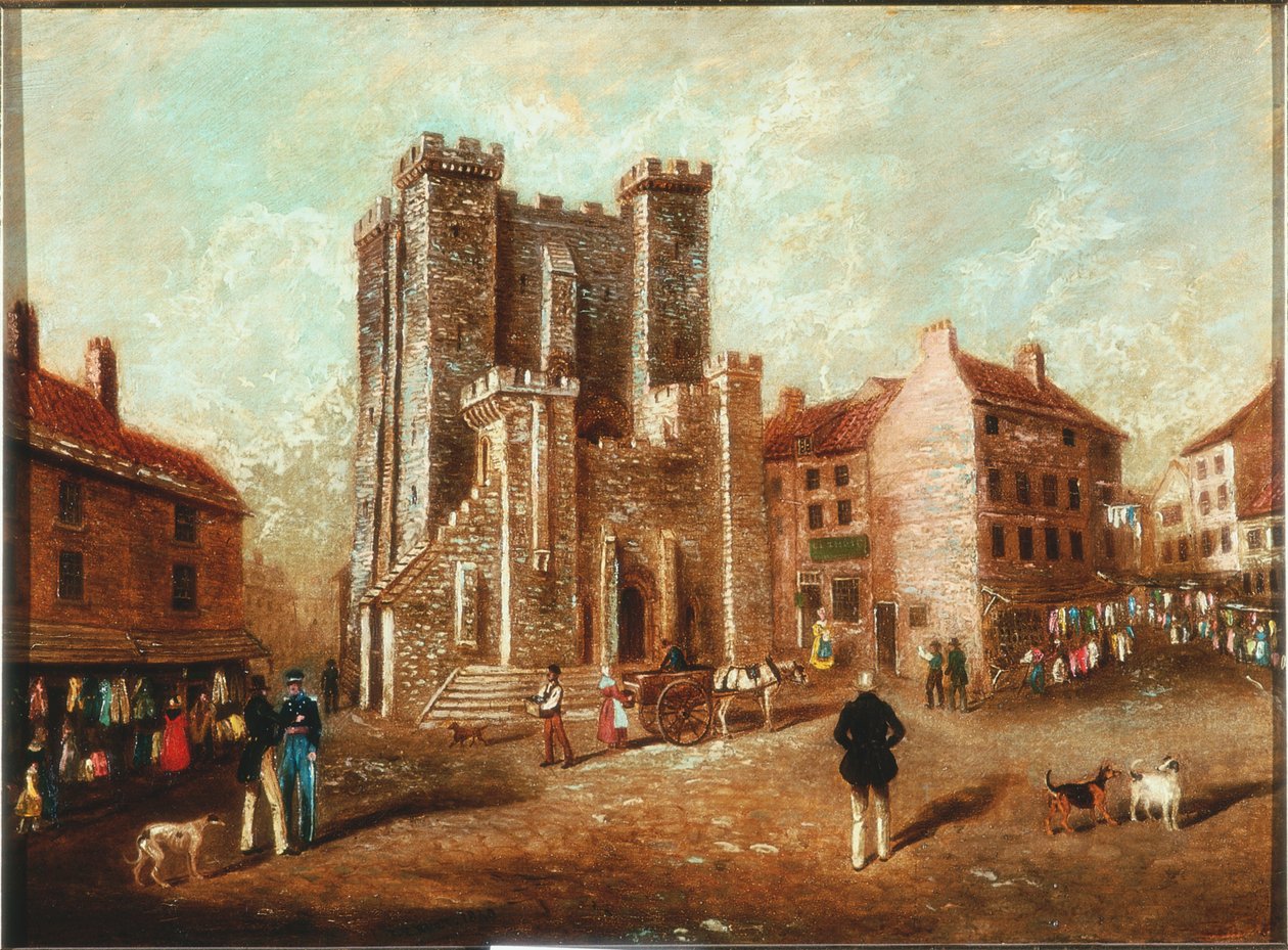 The Keep, Newcastle upon Tyne, 1830 av James Russell Ryott