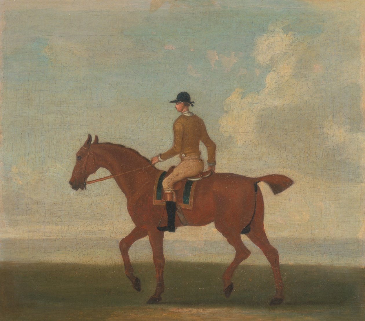 Et av fire portretter av hester av James Seymour