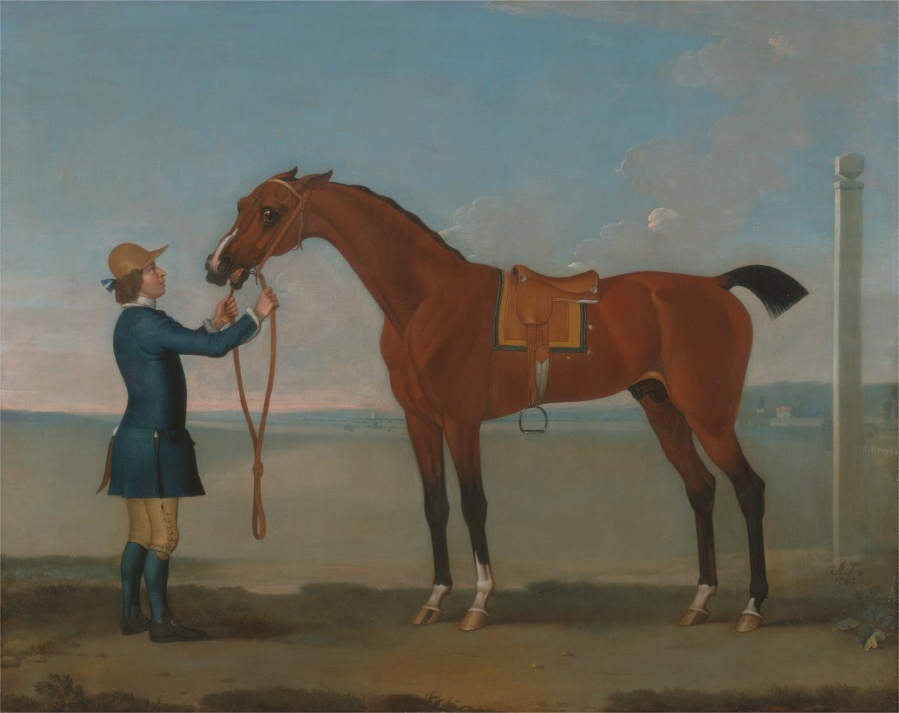 Hertugen av Devonshires Flying Childers av James Seymour