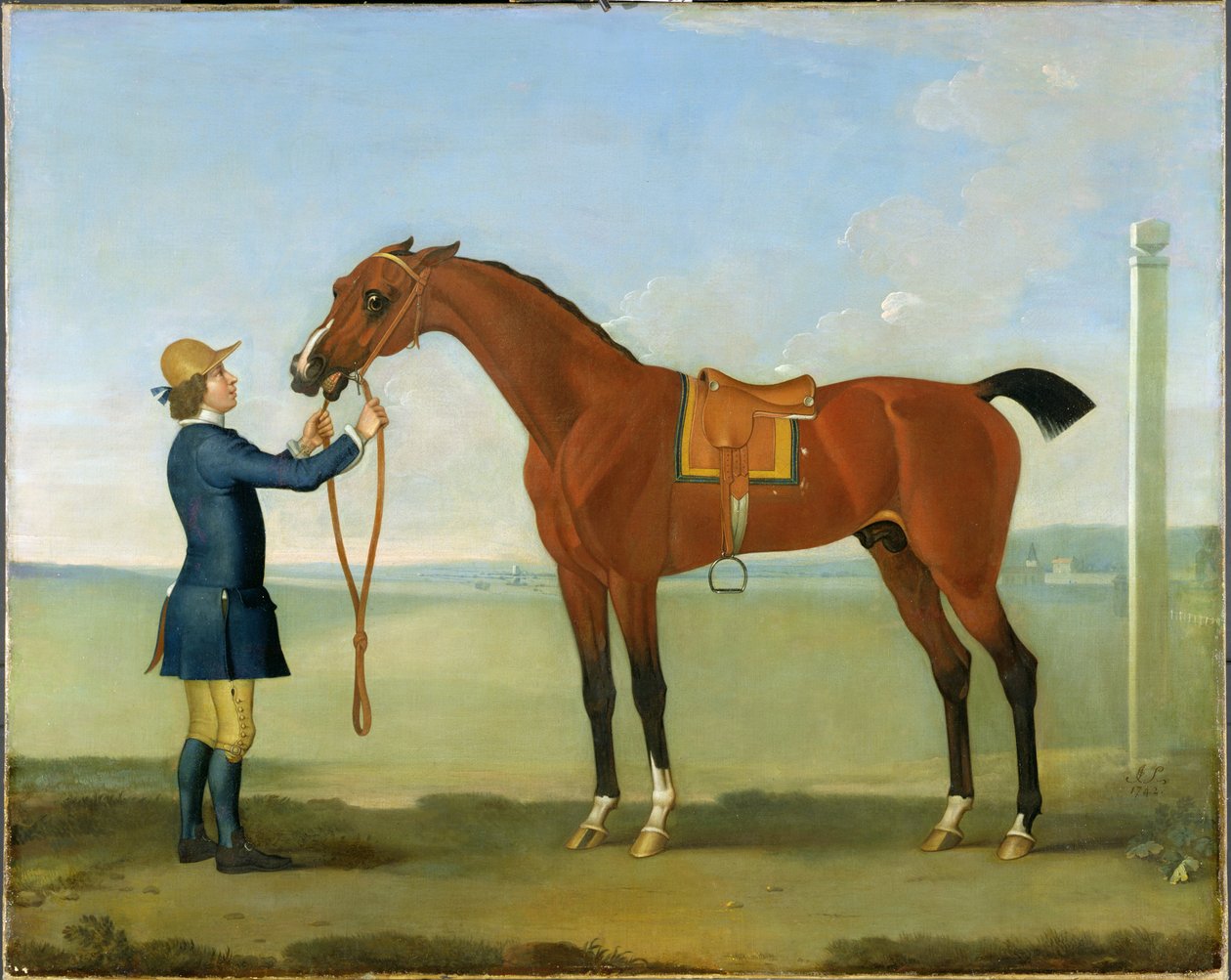 Hertugen av Devonshires Flying Childers, 1742 av James Seymour