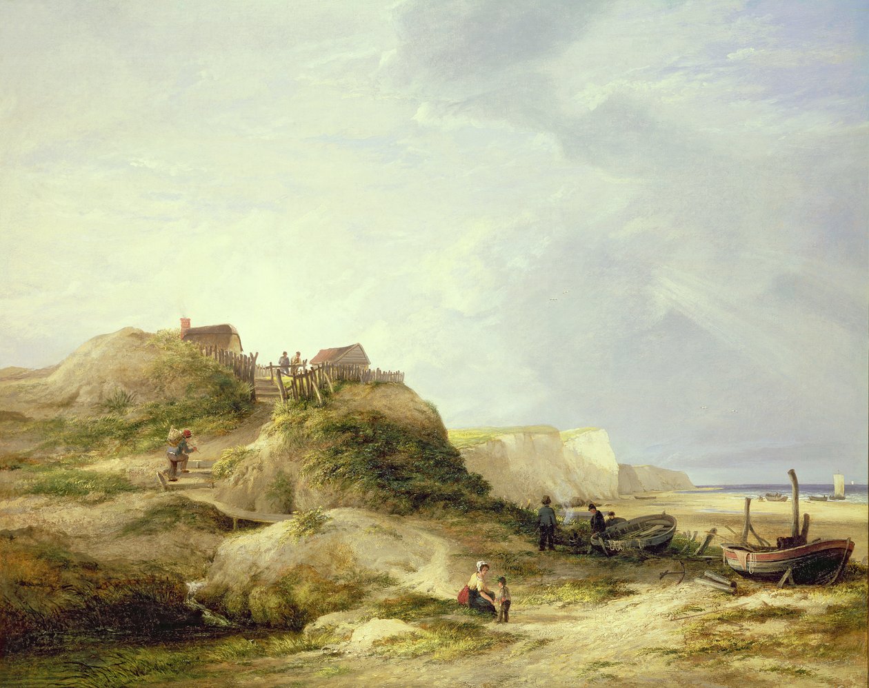 Utsikt over Mundesley, nær Cromer av James Stark