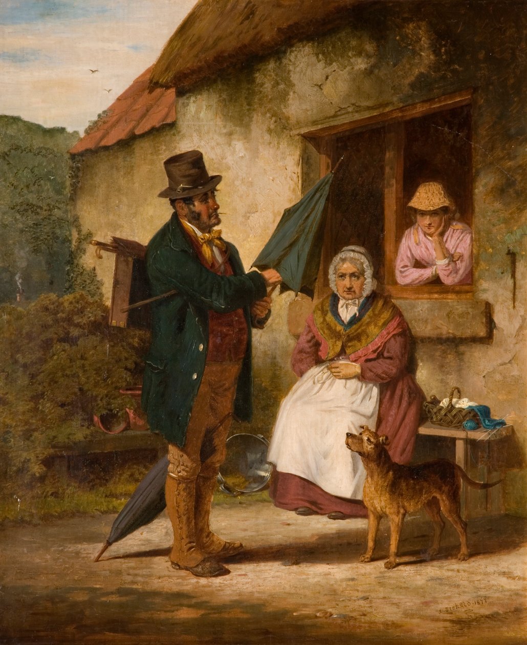 Gi et anslag, 1877 av James Stokeld