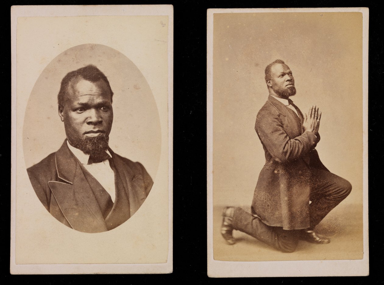 Dobbeltportrett, ca. 1870 (albumintrykk) av James Sunderland
