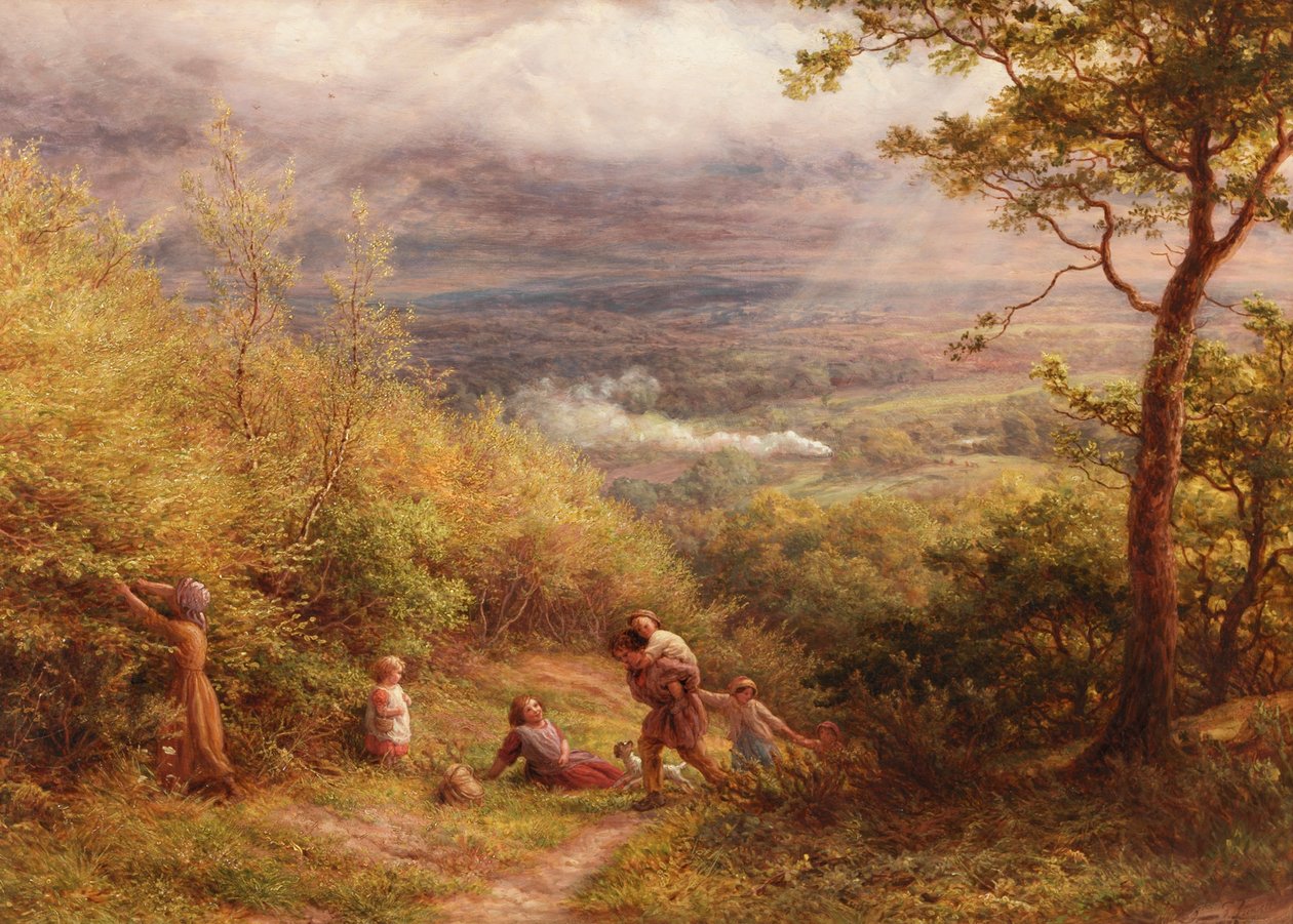 The Last Leam, 1872 av James Thomas Linnell