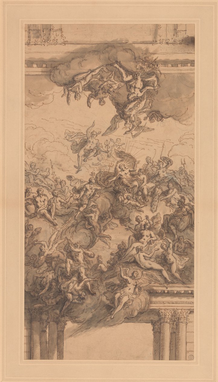 Et design for et tak av James Thornhill