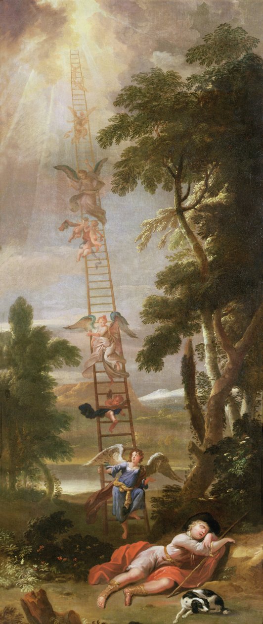 Jakobs drøm, 1705 av James Thornhill
