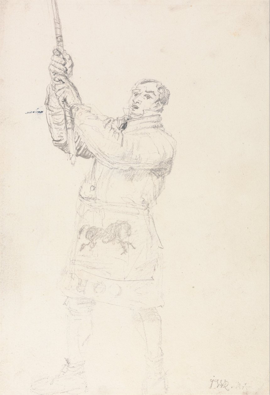 Study of a Drayman (A Study for Sides av James Ward