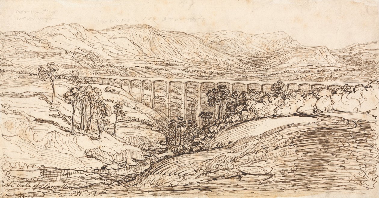 The Vale of Llangollen av James Ward