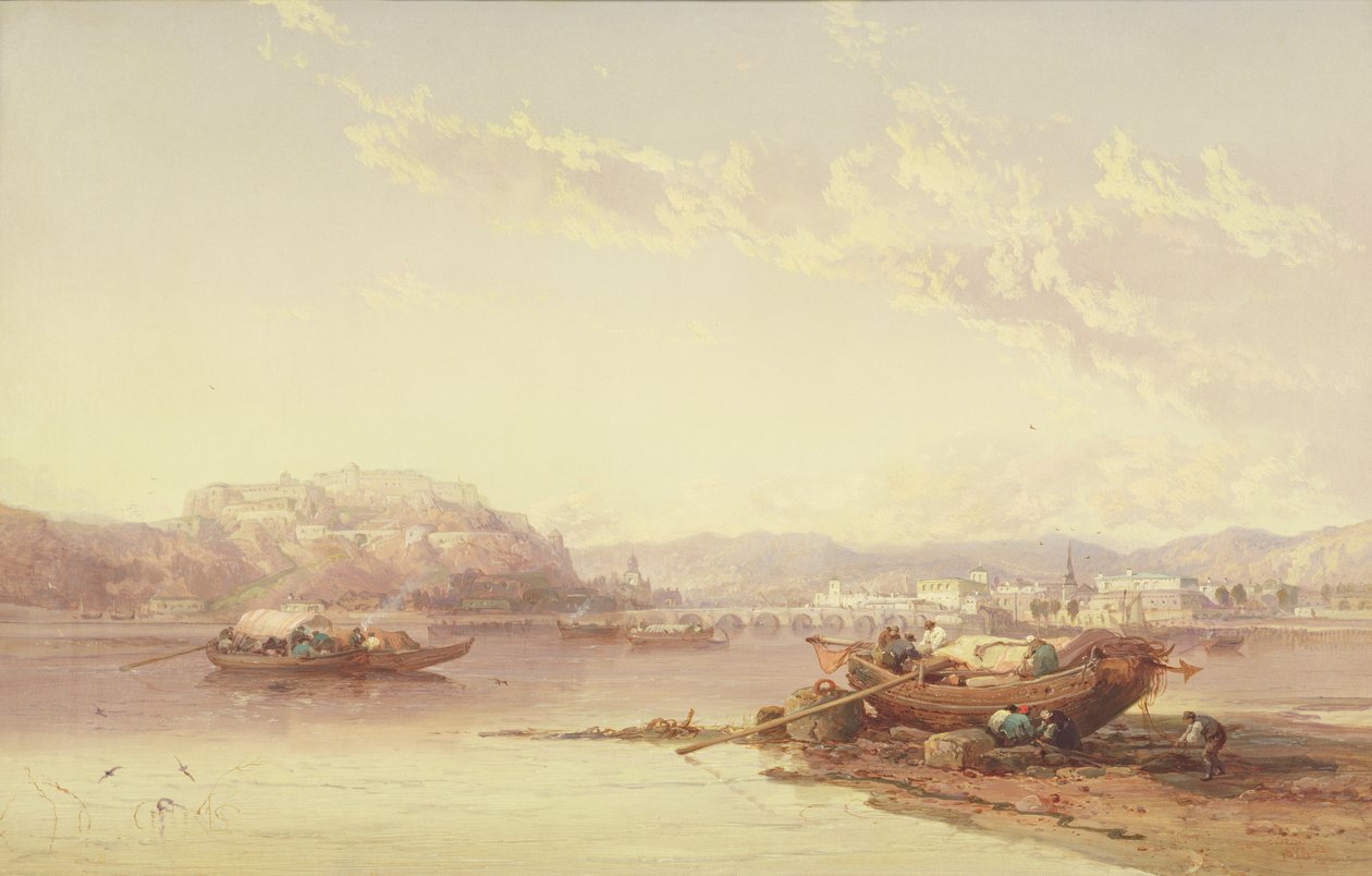 Namur, Belgia, 1800-tallet av James Webb