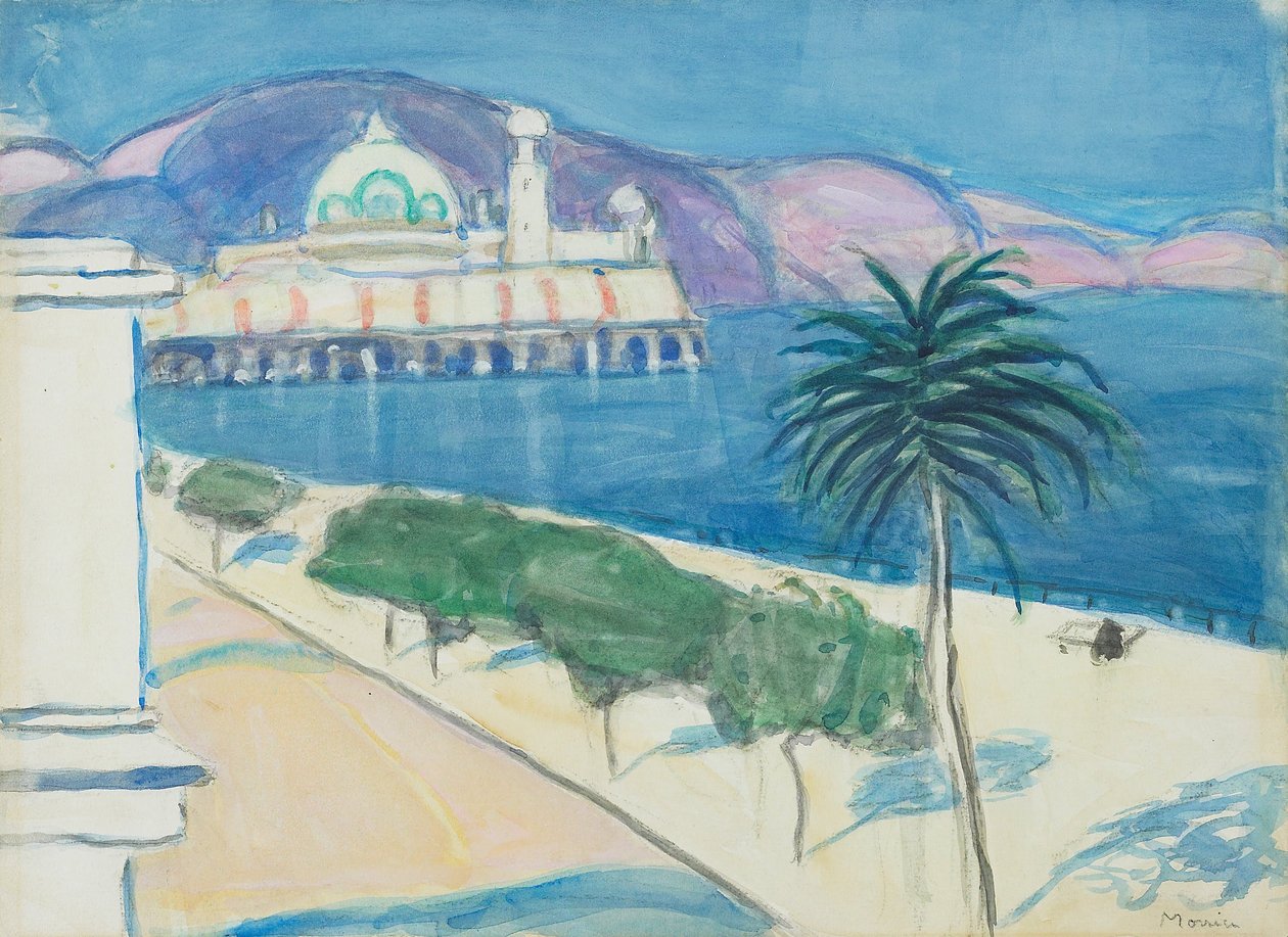 Casino ved sjøen av James Wilson Morrice