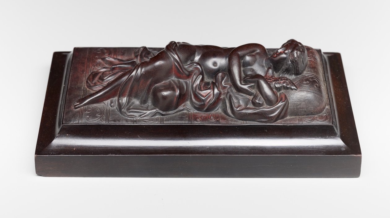 Tilbakelent kvinne (ibenholt) av James Pradier