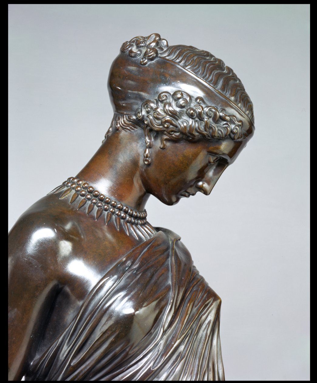 Stående Sappho av James Pradier