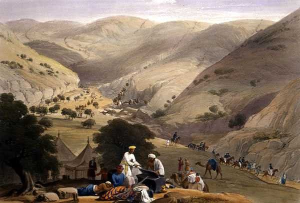 The Third Descent of the Koojah Pass, fra 