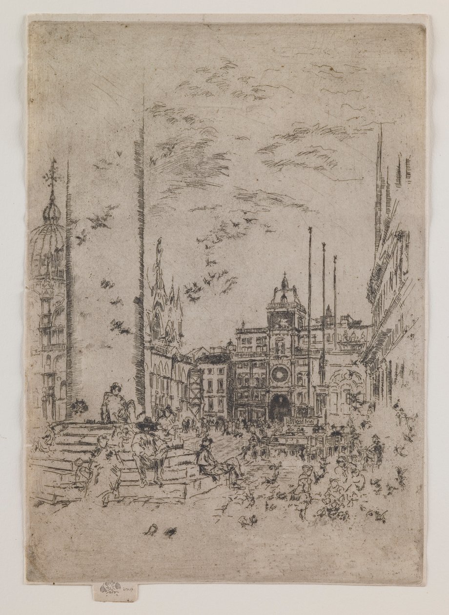 Piazzettaen av James Abbott McNeill Whistler