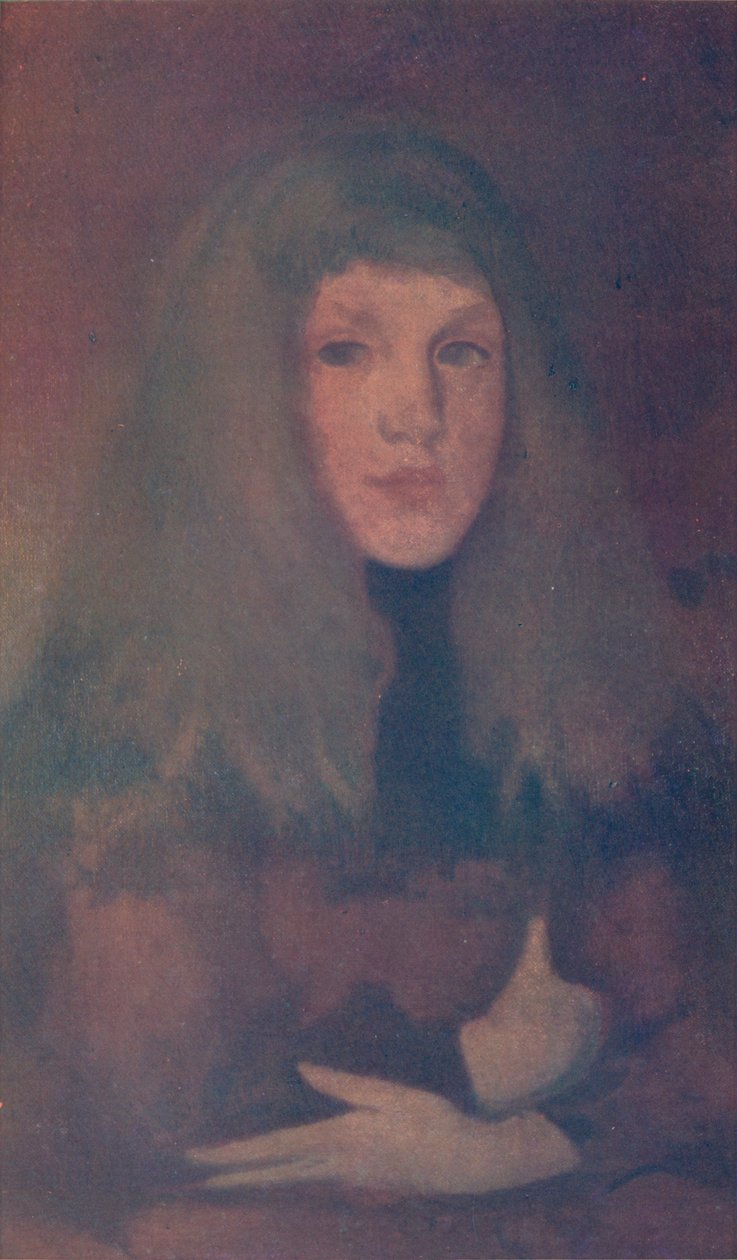 En studie i Rose and Brown, c1884, 1904 av James Abbott McNeill Whistler