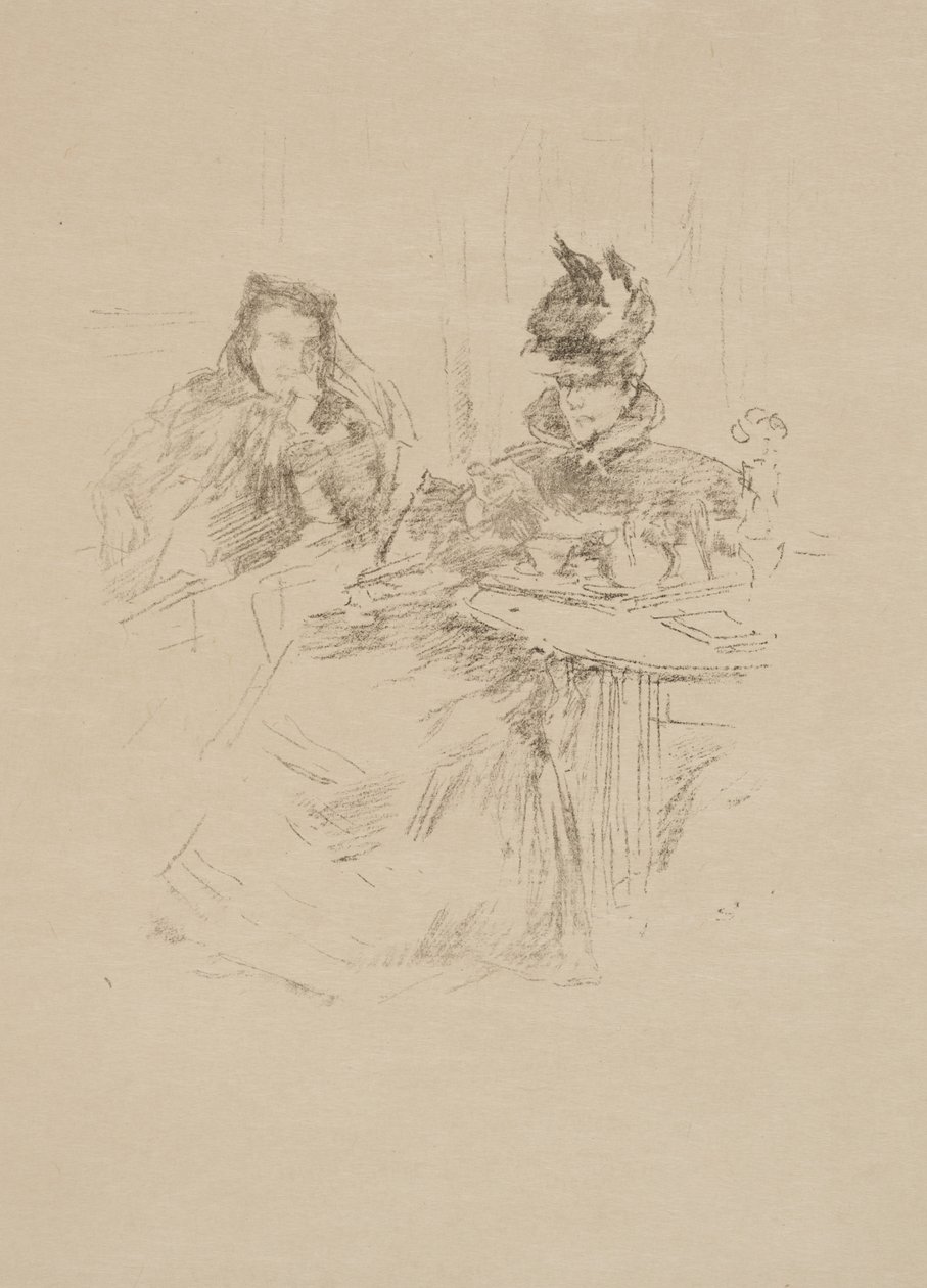 Ettermiddags te av James Abbott McNeill Whistler