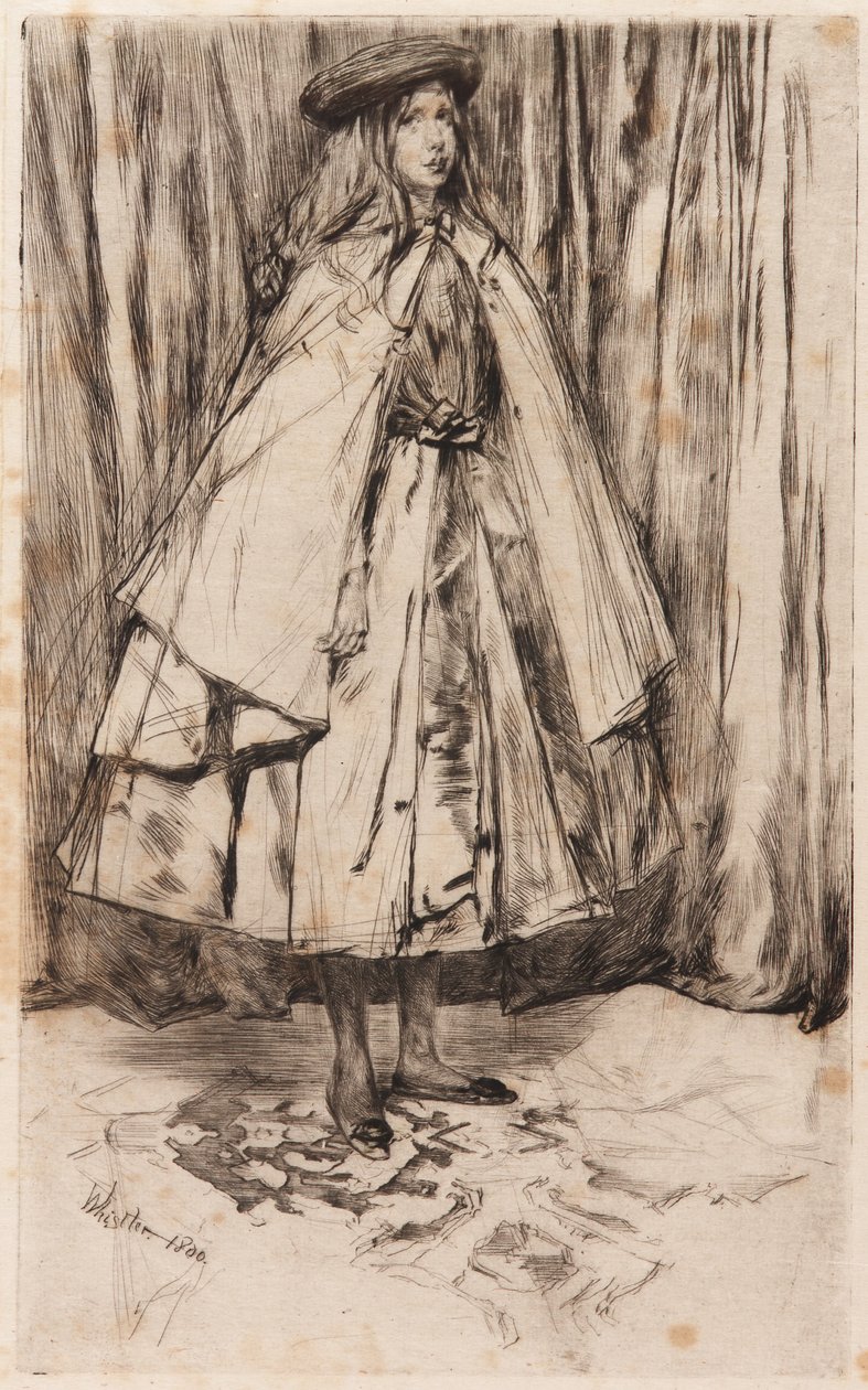 Annie Haden, 1860. av James Abbott McNeill Whistler