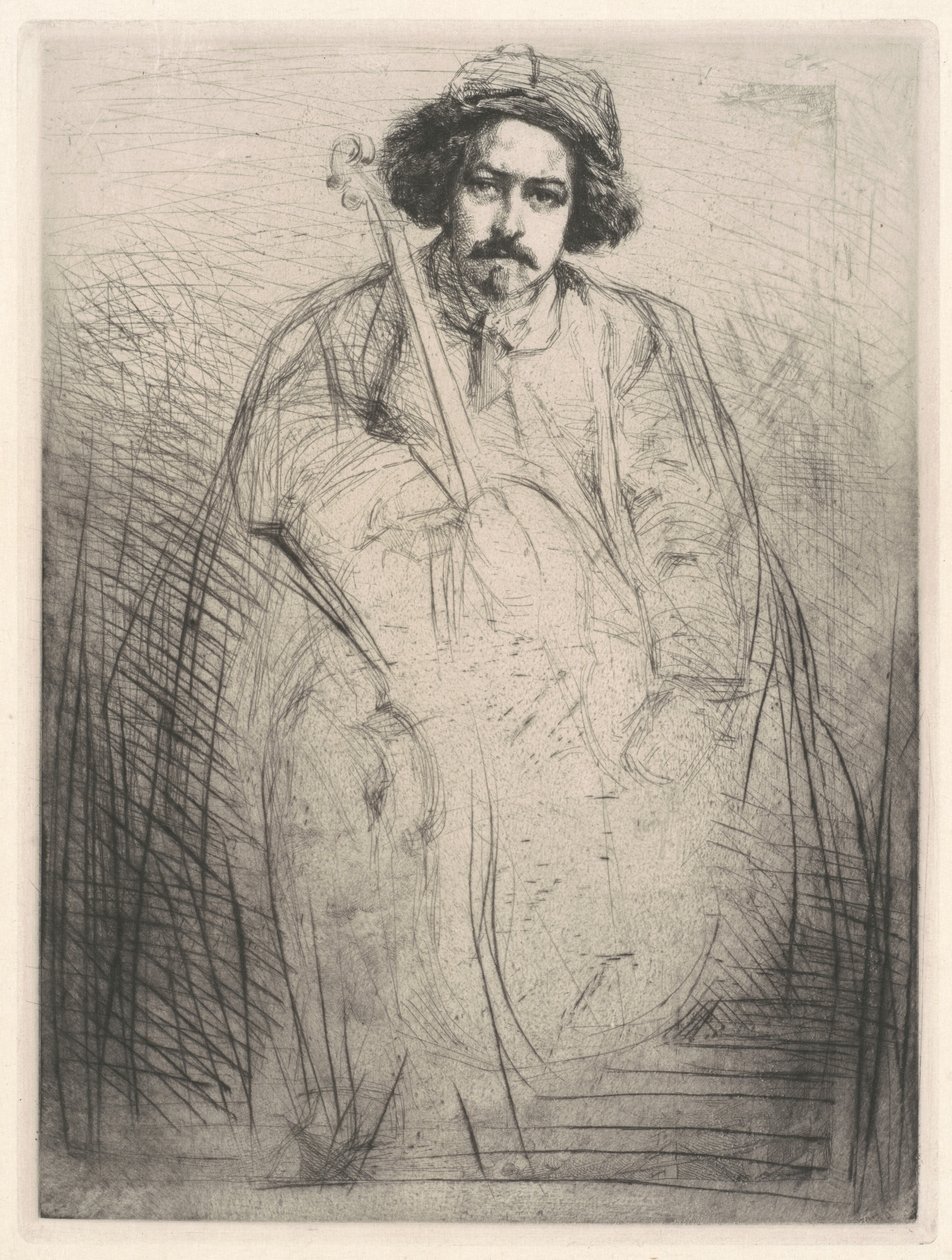Becquet, 1871. av James Abbott McNeill Whistler