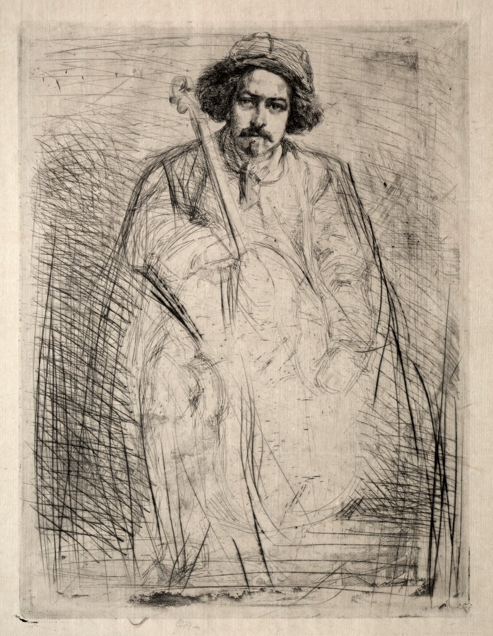 Becquet, 1871. av James Abbott McNeill Whistler