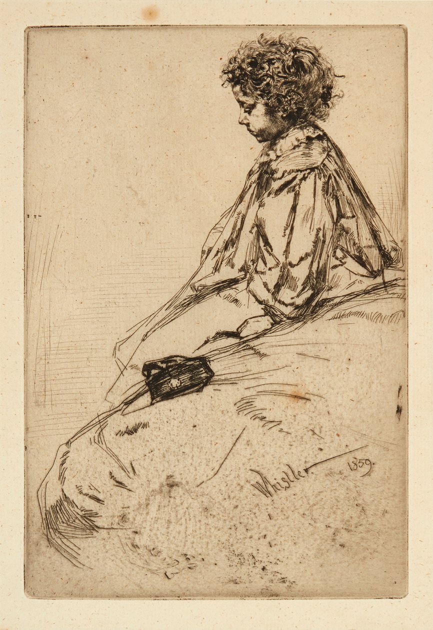 Bibi Lalouette (etsing) av James Abbott McNeill Whistler