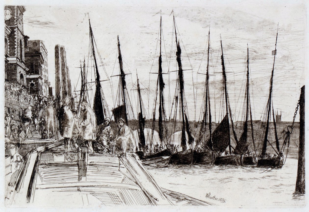 Billingsgate av James Abbott McNeill Whistler