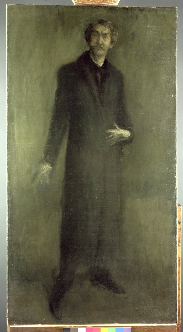 Brunt og gull, 1895-1900 av James Abbott McNeill Whistler