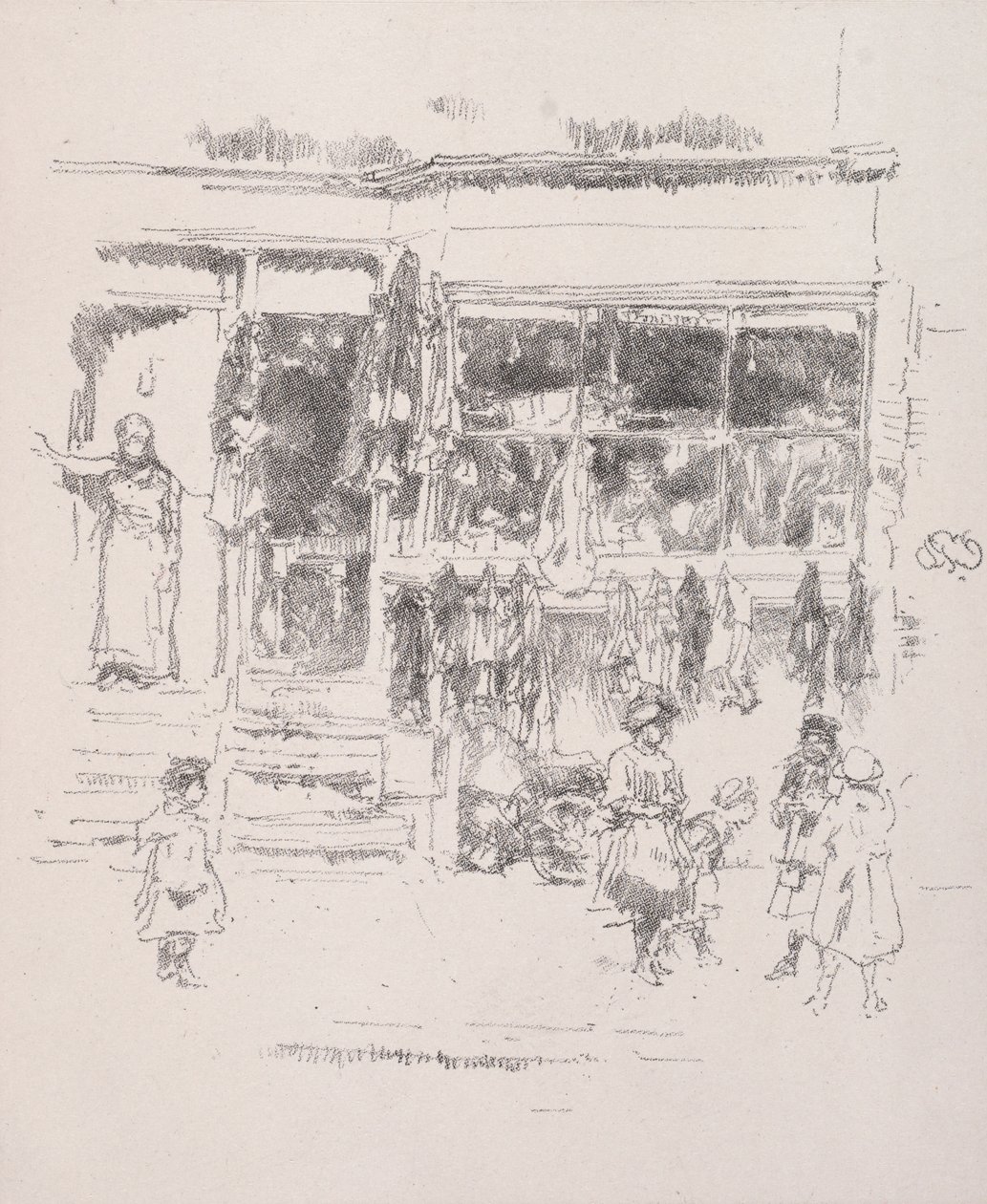 Chelsea Rags, 1888. av James Abbott McNeill Whistler
